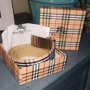 Burberry's belt
